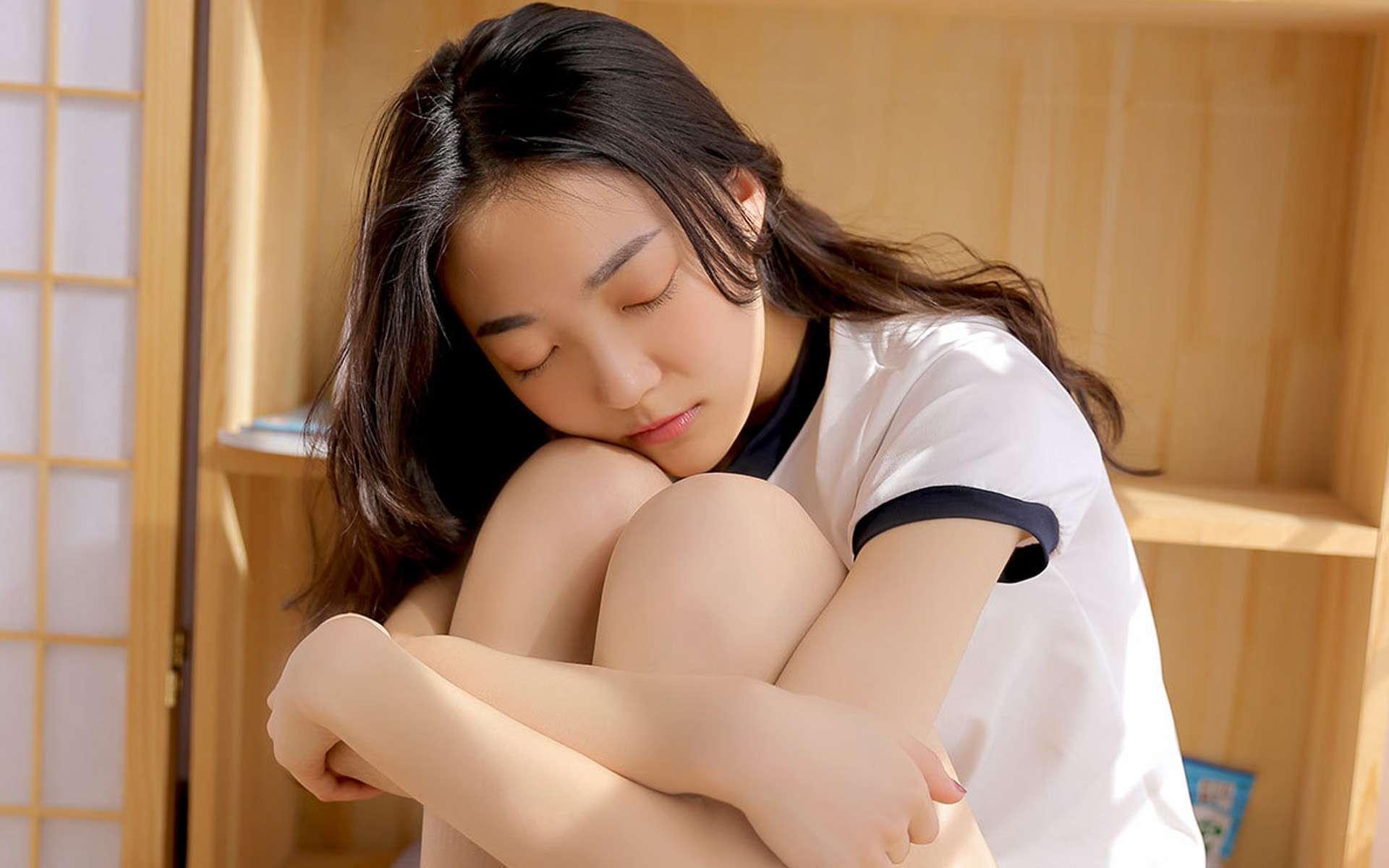 所以，她不能